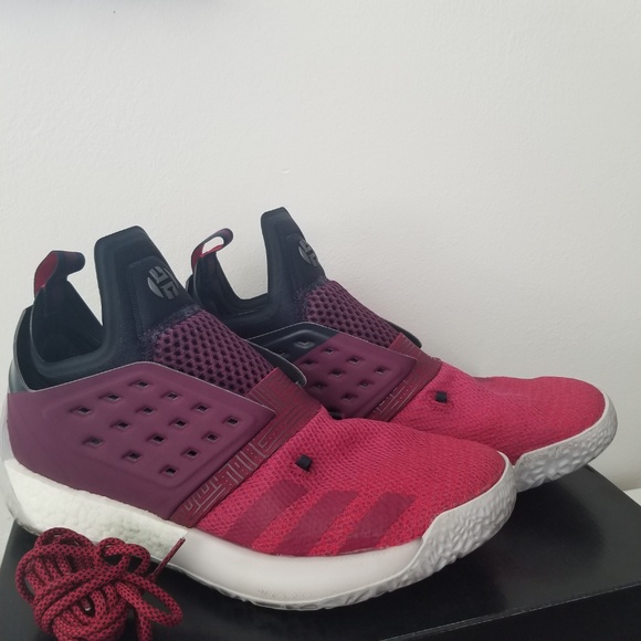 adidas Harden Vol 2 Maroon AH2124 Size US 12 - Picture 2 of 8